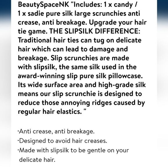 Slip Bridget Large Hair Scrunchies - Picture 8 of 9